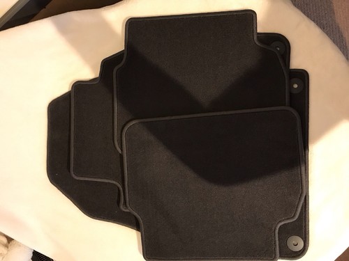 Grey universal car mats - grey,